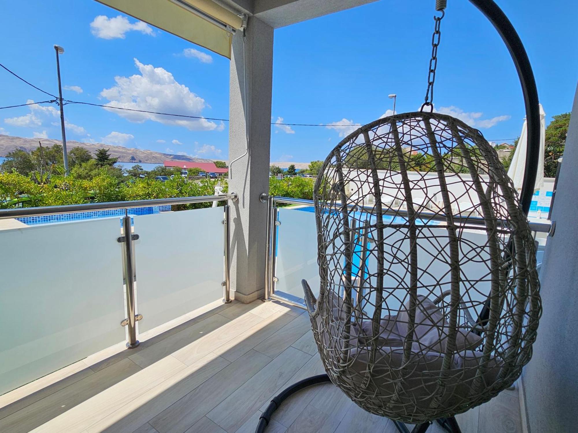 Villa Stella With Pool And Seaview Karlobag Habitación foto